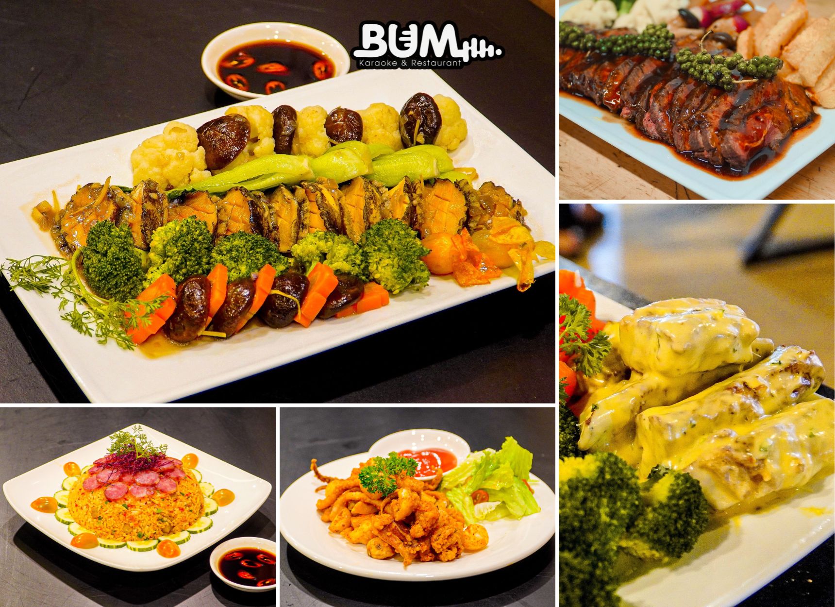 Menu món ăn đa dạng